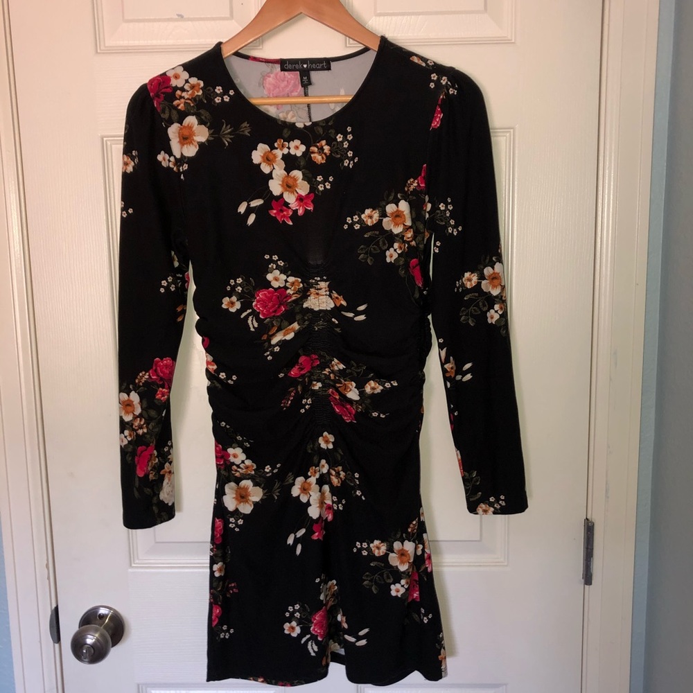 Long Sleeve Floral Dress